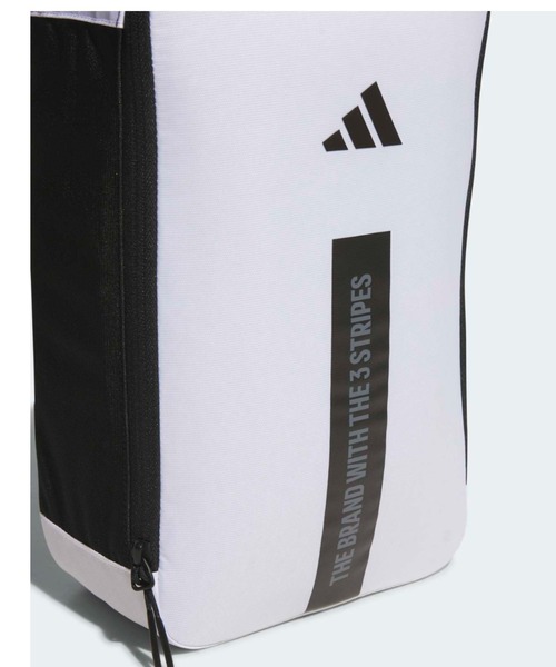 adidas(アディダス)の「メンズ アディダス ゴルフシューズバッグ【adidas Golf/アディダスゴルフ】(エコバッグ/サブバッグ・メンズ・ホワイト・FREE)」の5枚目の写真