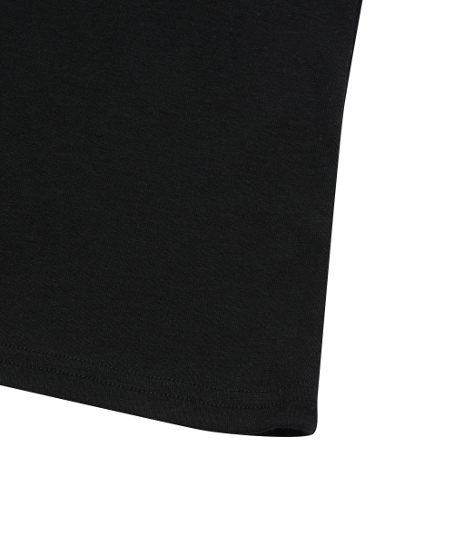 MUCENT(ムセント)の「フェリングミディラウンドネック半袖ティー(6色)(Tシャツ/カットソー・レディース・ブラック/ピンク/ベージュ/グレー/チャコール/ホワイト・FREE)」の21枚目の写真