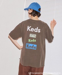 【Keds】ロゴピグメントTシャツ