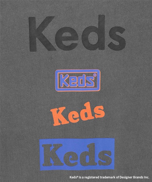 studio CLIP(スタディオクリップ)の「【Keds】ロゴピグメントTシャツ(Tシャツ/カットソー・レディース・グレー/ホワイト/ブラウン・FREE)」の18枚目の写真