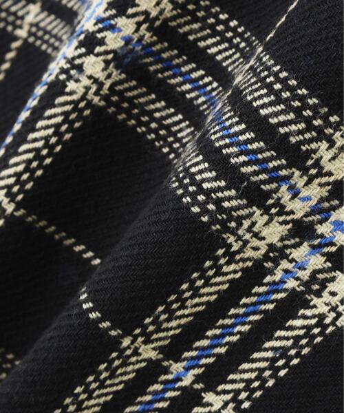 DANKE SCHON(ダンケシェーン)の「【WEB&DEPOT限定】DankeSchon/ダンケシェーン/FLANNEL DAMAGE SHIRTS(シャツ/ブラウス・レディース・ブラック/ベージュ/グレー/レッド・L/M)」の9枚目の写真