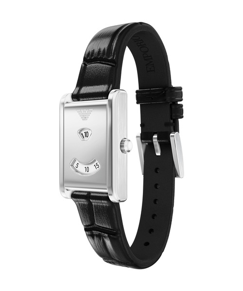 EMPORIO ARMANI（エンポリオアルマーニ）の「エンポリオ・アルマーニ 腕時計 レディース アナログ レザー AR11813（アナログ腕時計・レディース・ブラック・FREE）」の5枚目の写真