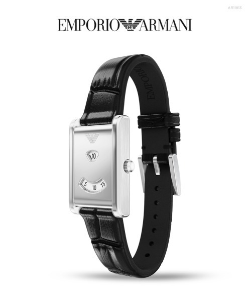 EMPORIO ARMANI（エンポリオアルマーニ）の「エンポリオ・アルマーニ 腕時計 レディース アナログ レザー AR11813（アナログ腕時計・レディース・ブラック・FREE）」の8枚目の写真