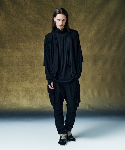glamb(グラム)の「Jodhpurs Cargo Pants / ジョッパーズカーゴパンツ(カーゴパンツ・メンズ・グレー/ブラック・M/S/L)」の8枚目の写真
