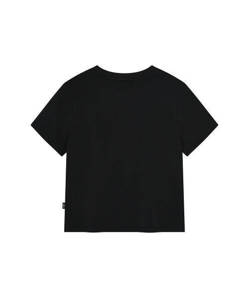 LMR（エルエムアール）の「キャットシンボルアプリケ半袖TシャツBLACK（Tシャツ/カットソー・レディース・ブラック・MEDIUM/SMALL）」の7枚目の写真