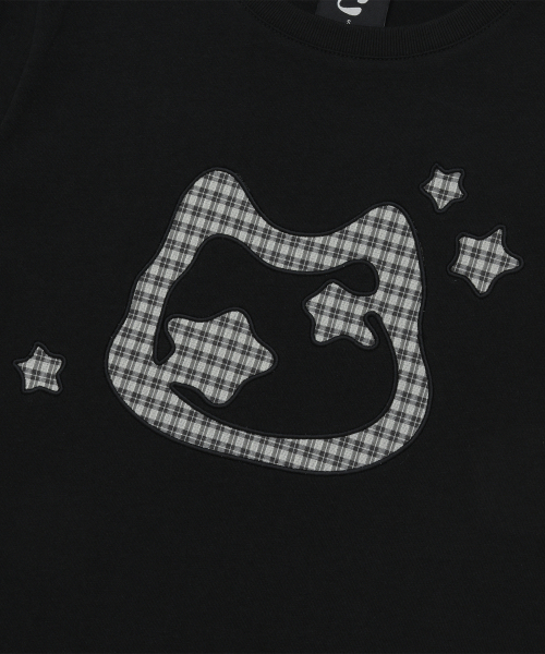 LMR（エルエムアール）の「キャットシンボルアプリケ半袖TシャツBLACK（Tシャツ/カットソー・レディース・ブラック・MEDIUM/SMALL）」の8枚目の写真