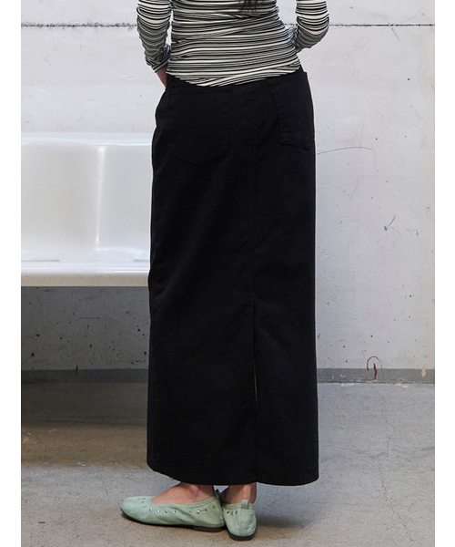 MORVE13(モルブ13)の「アーカイブ ロー ロングスカート(スカート・レディース・アイボリー/ブラック・SMALL/MEDIUM/LARGE)」の4枚目の写真