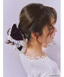 SNIDEL | 【SNIDEL×近沢レース店】ベロアシュシュ(その他ヘアアクセサリー)
