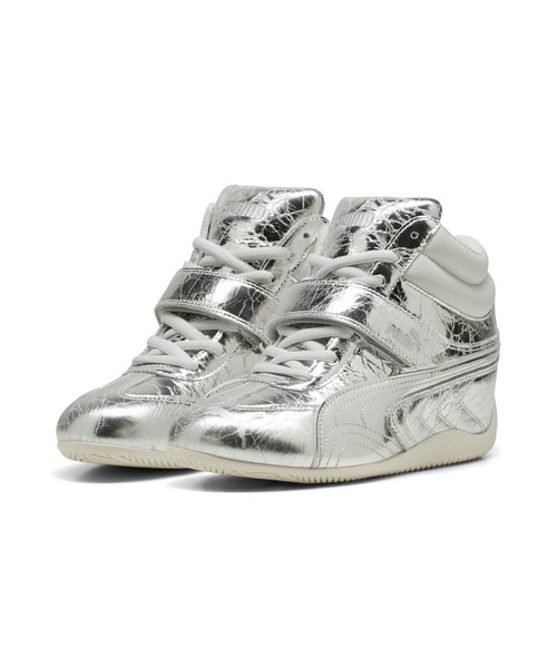 PUMA（プーマ）の「PUMA プーマ ウィメンズ スピードキャット ウェッジ ラスター スニーカー（スニーカー・レディース・シルバー系その他・22.0cm/23.0cm/22.5cm/26.0cm/25.5cm/24.0cm/23.5cm/25.0cm/24.5cm）」の4枚目の写真