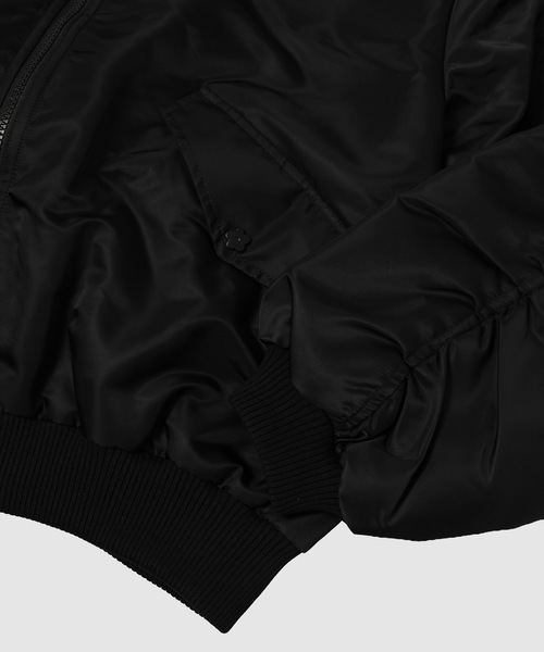 CECILIE BAHNSEN（セシリー バンセン）の「BOMBER JACKET WITH DRAPED BACK BOW（その他アウター・レディース・ブラック・6）」の6枚目の写真
