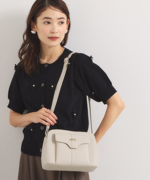 ITS'DEMO（イッツデモ）の「かるバッグミニショルダー（ショルダーバッグ・レディース・ブラック/ブラウン系その他/ライトベージュ・00）」の11枚目の写真