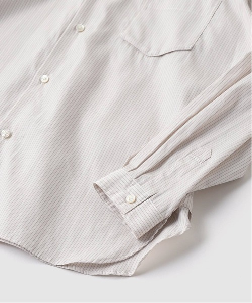 MATSUFUJI(マツフジ)の「Stripe Utility Shirt(シャツ/ブラウス・メンズ・ストライプ・3/2)」の3枚目の写真