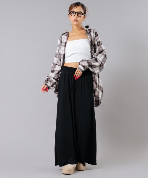 ANAP（アナップ）の「フランネルチェックシャツ（シャツ/ブラウス・レディース・ブラウン/ピンク/ホワイト・F）」の16枚目の写真