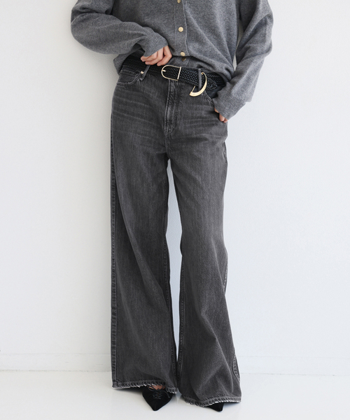 IENA(イエナ)の「upper hights/アッパーハイツ 別注 THE AUDREY デニムパンツ(デニムパンツ・レディース・ブルー/ブラック・26/22/23/24/25)」の11枚目の写真