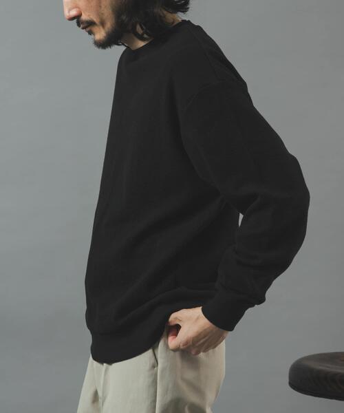 ITEMS URBANRESEARCH（アイテムズ アーバンリサーチ）の「ワッフルロングスリーブカットソー（Tシャツ/カットソー・メンズ・その他2/ホワイト/ブラック/その他1・MEDIUM/LARGE）」の8枚目の写真