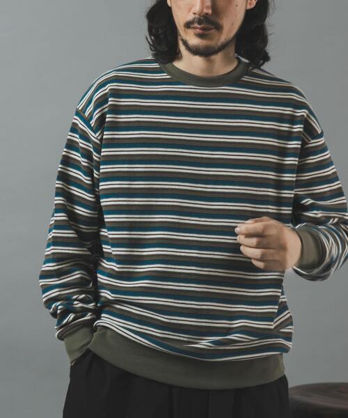 ITEMS URBANRESEARCH（アイテムズ アーバンリサーチ）の「ワッフルロングスリーブカットソー（Tシャツ/カットソー・メンズ・その他2/ホワイト/ブラック/その他1・MEDIUM/LARGE）」の18枚目の写真
