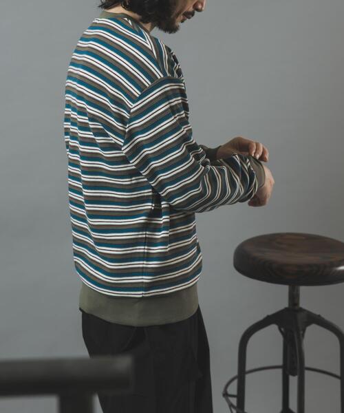 ITEMS URBANRESEARCH（アイテムズ アーバンリサーチ）の「ワッフルロングスリーブカットソー（Tシャツ/カットソー・メンズ・その他2/ホワイト/ブラック/その他1・MEDIUM/LARGE）」の20枚目の写真