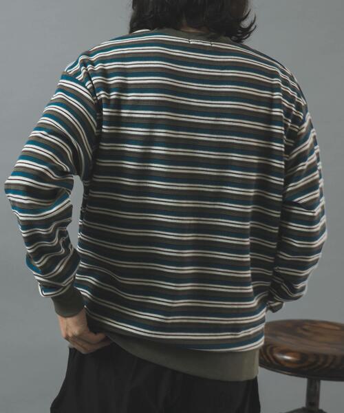 ITEMS URBANRESEARCH（アイテムズ アーバンリサーチ）の「ワッフルロングスリーブカットソー（Tシャツ/カットソー・メンズ・その他2/ホワイト/ブラック/その他1・MEDIUM/LARGE）」の21枚目の写真