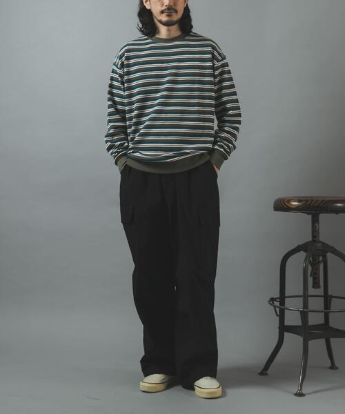 ITEMS URBANRESEARCH（アイテムズ アーバンリサーチ）の「ワッフルロングスリーブカットソー（Tシャツ/カットソー・メンズ・その他2/ホワイト/ブラック/その他1・MEDIUM/LARGE）」の22枚目の写真