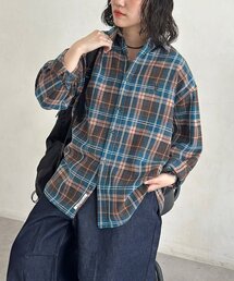 モールチェックシャツ