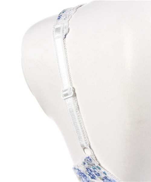 SweetMommy（スウィートマミー）の「日本製 小花柄ノンワイヤーブラジャー(授乳可能)（マタニティウェア/グッズ・レディース・レッド/ブルー/オレンジ/パープル/アクア/イエロー系その他/グレー系その他/ブルー系その他/ピンク/イエロー/ホワイト・L/M/LL/3L/X-LARGE/XX-LARGE）」の16枚目の写真