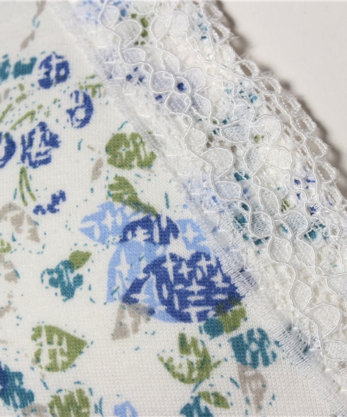 SweetMommy（スウィートマミー）の「日本製 小花柄ノンワイヤーブラジャー(授乳可能)（マタニティウェア/グッズ・レディース・レッド/ブルー/オレンジ/パープル/アクア/イエロー系その他/グレー系その他/ブルー系その他/ピンク/イエロー/ホワイト・L/M/LL/3L/X-LARGE/XX-LARGE）」の20枚目の写真