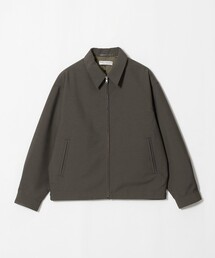 バンピー ツイル ジップ ブルゾン