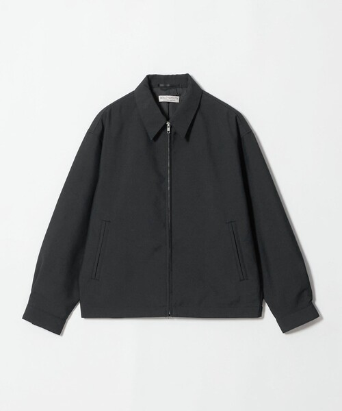 BEAUTY&YOUTH UNITED ARROWS(ビューティーアンドユースユナイテッドアローズ)の「バンピー ツイル ジップ ブルゾン(その他アウター・メンズ・ブラック/オリーブ・L/S/XL/M)」の2枚目の写真