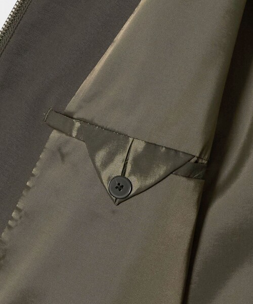 BEAUTY&YOUTH UNITED ARROWS(ビューティーアンドユースユナイテッドアローズ)の「バンピー ツイル ジップ ブルゾン(その他アウター・メンズ・ブラック/オリーブ・L/S/XL/M)」の9枚目の写真