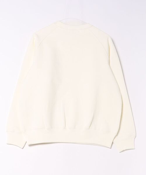 LOGEMENT DE CLAIRE(ロジュモンドクレール)の「【Gymphlex/ジムフレックス】スウェットプルオーバー(スウェット・レディース・アイボリー/チャコールグレー・FREE)」の3枚目の写真