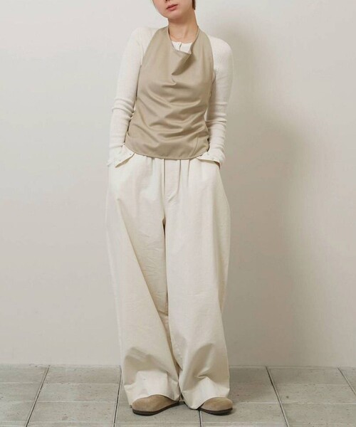 TODAYFUL（トゥデイフル）の「[TODAYFUL/トゥデイフル]Silkwool Knit Cardigan/シルクウール ニットカーディガン（カーディガン/ボレロ・レディース・ブラウン/グレー/ホワイト・FREE）」の9枚目の写真