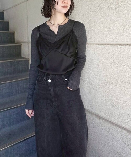 TODAYFUL（トゥデイフル）の「[TODAYFUL/トゥデイフル]Silkwool Knit Cardigan/シルクウール ニットカーディガン（カーディガン/ボレロ・レディース・ブラウン/グレー/ホワイト・FREE）」の18枚目の写真