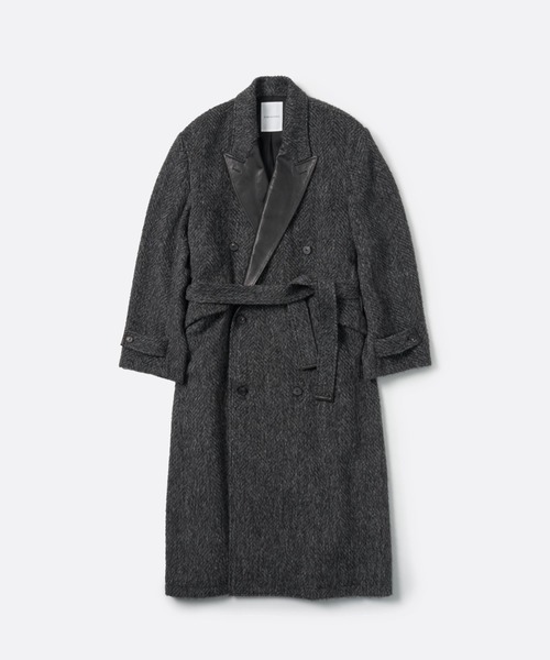 SUBLATIONS(サブレーションズ)の「【SUBLATIONS】GOTHAM CHESTER COAT .16(チェスターコート・メンズ・グレー/グレイッシュベージュ・2)」の2枚目の写真