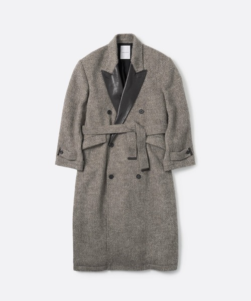 SUBLATIONS(サブレーションズ)の「【SUBLATIONS】GOTHAM CHESTER COAT .16(チェスターコート・メンズ・グレー/グレイッシュベージュ・2)」の1枚目の写真