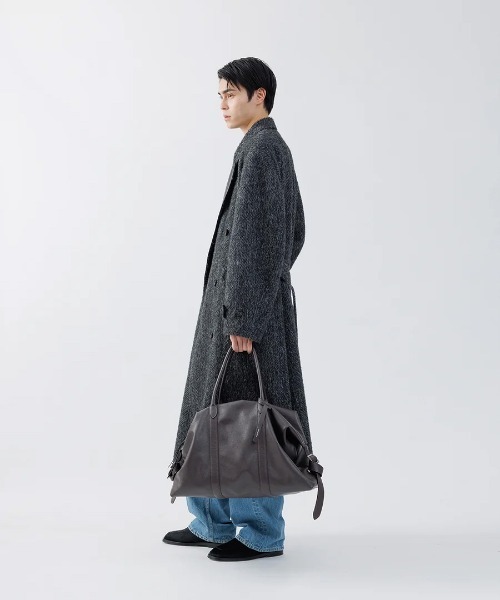 SUBLATIONS(サブレーションズ)の「【SUBLATIONS】GOTHAM CHESTER COAT .16(チェスターコート・メンズ・グレー/グレイッシュベージュ・2)」の8枚目の写真