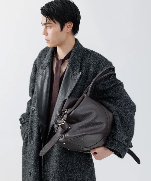 SUBLATIONS(サブレーションズ)の「【SUBLATIONS】GOTHAM CHESTER COAT .16(チェスターコート・メンズ・グレー/グレイッシュベージュ・2)」の9枚目の写真