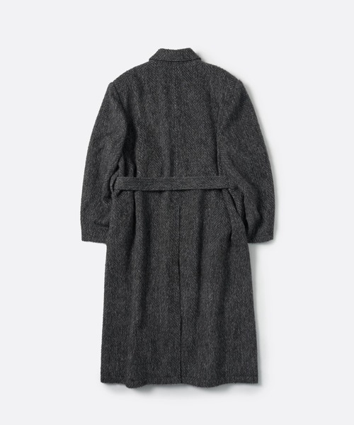 SUBLATIONS(サブレーションズ)の「【SUBLATIONS】GOTHAM CHESTER COAT .16(チェスターコート・メンズ・グレー/グレイッシュベージュ・2)」の3枚目の写真