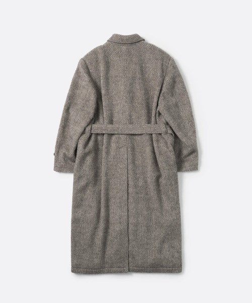 SUBLATIONS(サブレーションズ)の「【SUBLATIONS】GOTHAM CHESTER COAT .16(チェスターコート・メンズ・グレー/グレイッシュベージュ・2)」の10枚目の写真