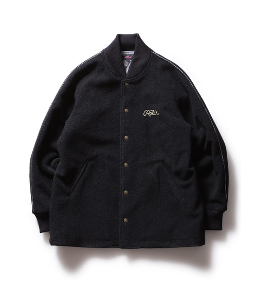 ROTAR(ローター)の「Piping Pharaoh Court(スタジャン・メンズ・ブラック/ネイビー・MEDIUM/X-LARGE/LARGE)」の1枚目の写真
