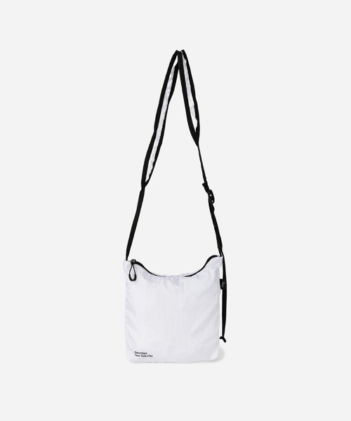 PHILMENT（フィルメント）の「PHILMENT x Saturdays NYC PH26-20 LF SACOCHE（ショルダーバッグ・メンズ・ホワイト/シルバー/ダークブラウン/ブラック・FREE）」の2枚目の写真