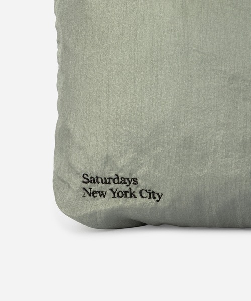 PHILMENT（フィルメント）の「PHILMENT x Saturdays NYC PH26-20 LF SACOCHE（ショルダーバッグ・メンズ・ホワイト/シルバー/ダークブラウン/ブラック・FREE）」の14枚目の写真