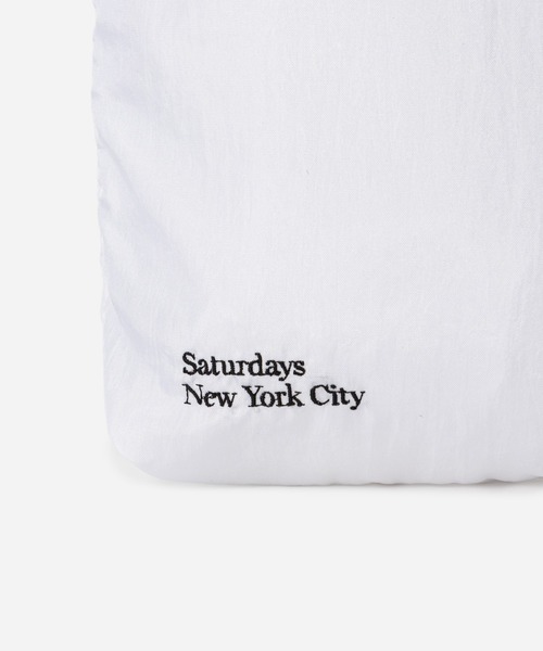 PHILMENT（フィルメント）の「PHILMENT x Saturdays NYC PH26-20 LF SACOCHE（ショルダーバッグ・メンズ・ホワイト/シルバー/ダークブラウン/ブラック・FREE）」の12枚目の写真