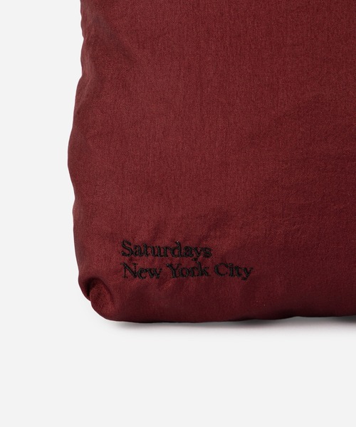 PHILMENT（フィルメント）の「PHILMENT x Saturdays NYC PH26-20 LF SACOCHE（ショルダーバッグ・メンズ・ホワイト/シルバー/ダークブラウン/ブラック・FREE）」の13枚目の写真