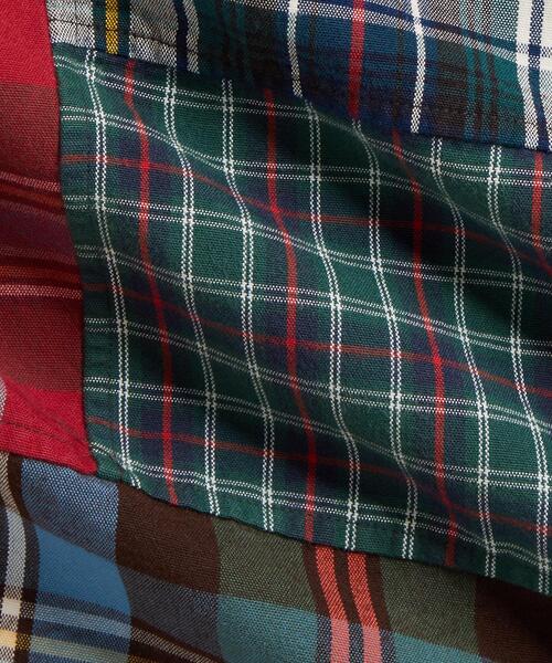 POLO RALPH LAUREN(ポロ ラルフ ローレン)の「クラシック フィット パッチワーク チェック オックスフォード シャツ(シャツ/ブラウス・メンズ・マルチ・L/M/S/XL/XS/XXL)」の6枚目の写真