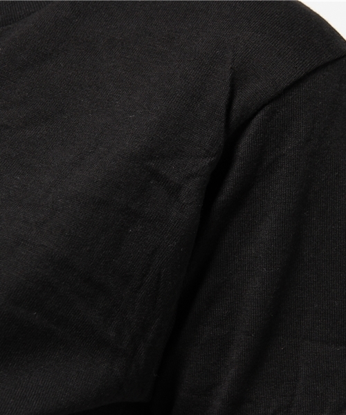 HANES(ヘインズ)の「【Hanes(HM1-F001)】プレミアムジャパンフィット(Tシャツ/カットソー・レディース・ブラック・S(1))」の8枚目の写真