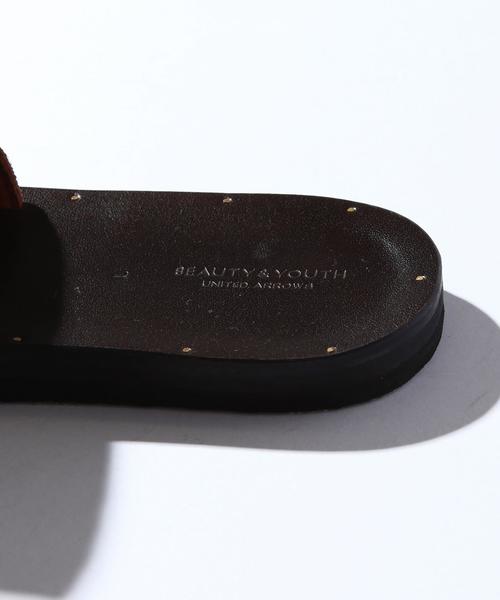 BEAUTY&YOUTH UNITED ARROWS(ビューティーアンドユースユナイテッドアローズ)の「BY ナイル サンダル◆(サンダル・メンズ・ブラック/ブラウン・25/28/27/26)」の3枚目の写真
