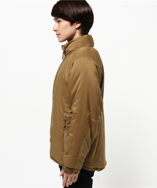 WILD THINGS（ワイルドシングス）の「WILDTHINGS ワイルドシングス / ナイロンジャケット HAPPY PARKA（ミリタリージャケット・メンズ・ブラウン・S/M/X-SMALL）」の6枚目の写真