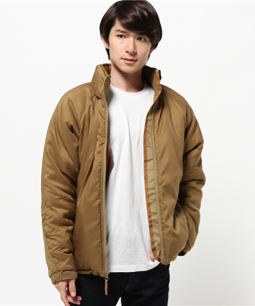 WILD THINGS（ワイルドシングス）の「WILDTHINGS ワイルドシングス / ナイロンジャケット HAPPY PARKA（ミリタリージャケット・メンズ・ブラウン・S/M/X-SMALL）」の8枚目の写真