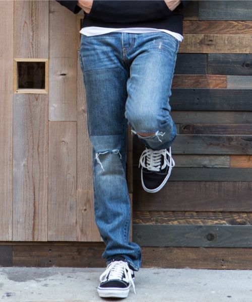 Levi's(リーバイス)の「511(T)-スリムフィット/ THE MEADOW(デニムパンツ・メンズ・ダークインディゴブルー・W31 L32/W32 L32/W30 L32/W33 L32/W34 L32/W29 L32/W28 L32)」の1枚目の写真