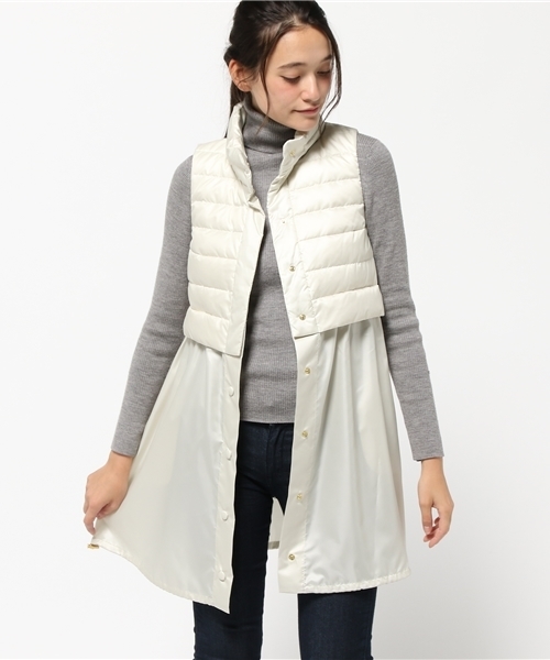 Coomb クーム の フード付ダウンベスト ダウンベスト Wear